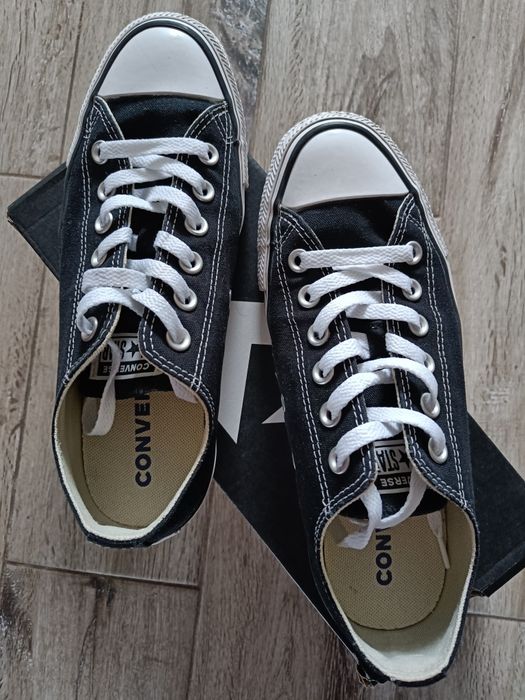 Czarne trampki Converse