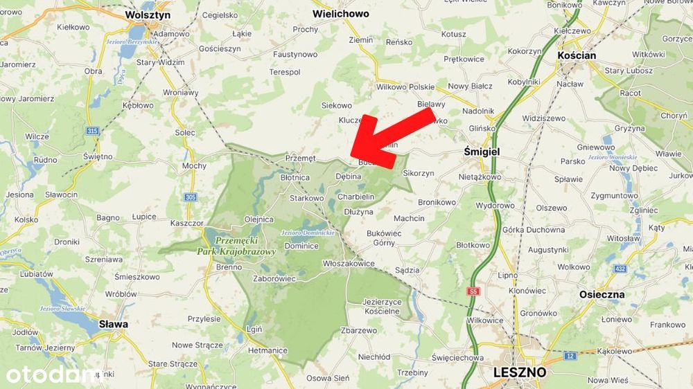 Nieruchomość inwestycyjna - Sączkowo, Przemęt
