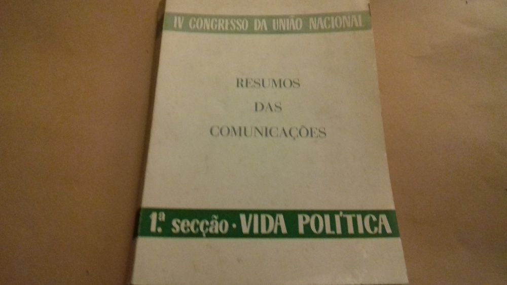 IV Congresso da União Nacional -1ª Secção