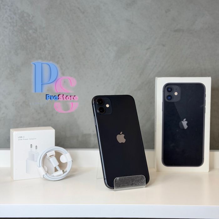 Apple iPhone 11 64GB Black | Bateria 100% | Stan dobry | Gwarancja