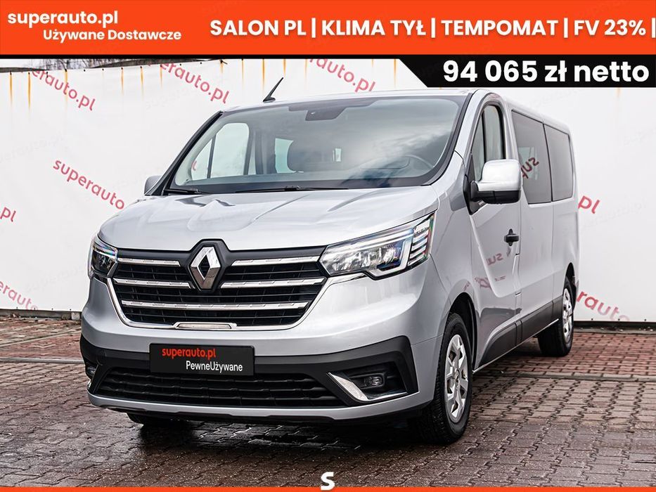 Renault Trafic Kombi L2H1 2.0 150KM LED !! Tempomat !! Radio 8" !! Klima tył !!