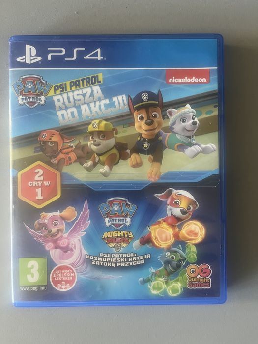 PS4 2w1 Psi partol rusza do akcji / kosmo pieski PL
