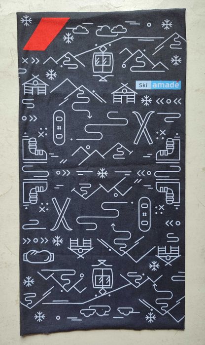 Баф Ski Amade Бандана black балаклава Buff