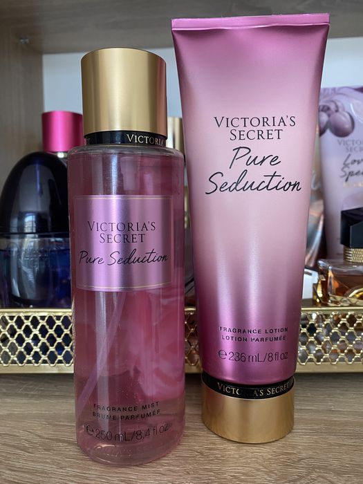 ZESTAW mgiełka + balsam Victoria’s Secret PURE Seduction shimmer