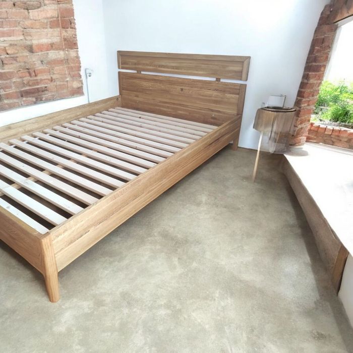 Łóżko lity dąb 160x200