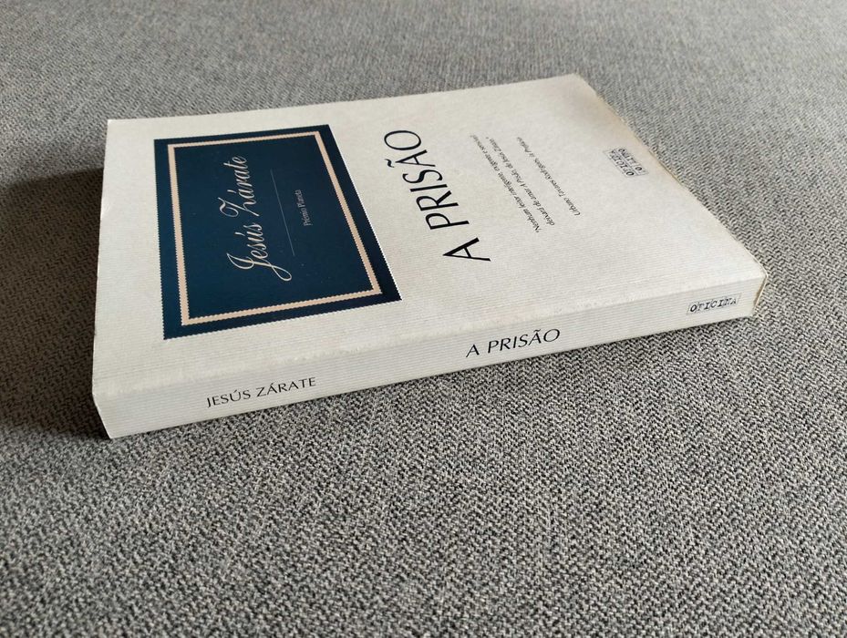 Livro "A prisão" de Jesús Zárate