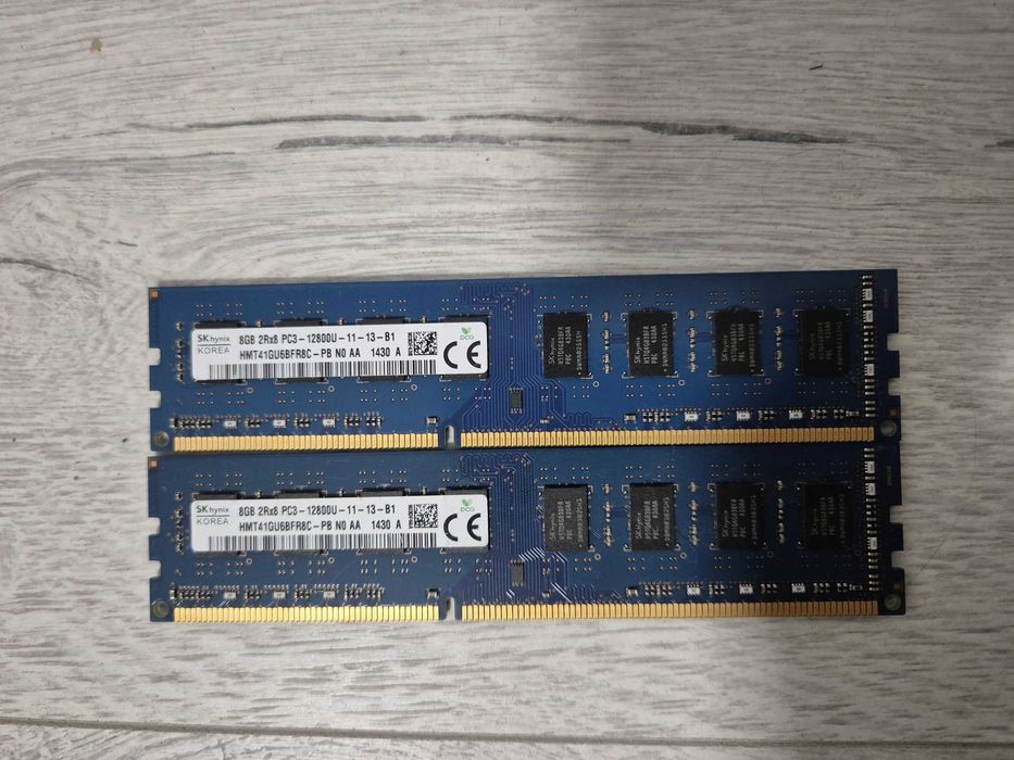 пам'ять DDR3 16\32GB Kit (8GB планки) 1600MHz CL11 SK Hynix. Trade-IN