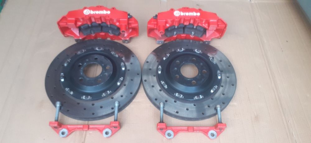 Zaciski Brembo Rs Swap A8 S8 D2 365mm 8 Tłok A6 S6 C5 Rs3 Rs4 Rs5 Rs6