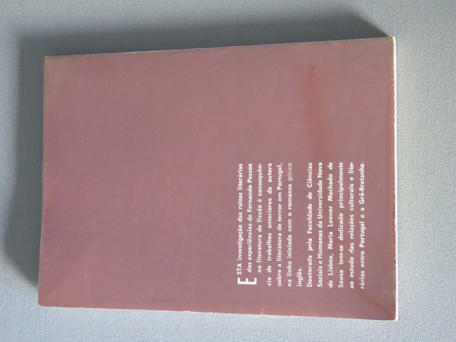 Livro Fernando Pessoa e a Literatura de Ficção