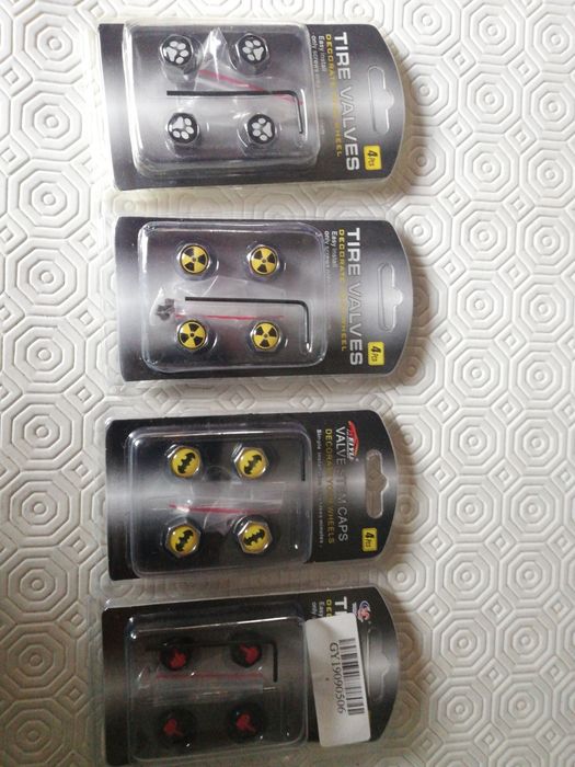 Pipos tampas valvulas pneus porta chaves e anti-roubo Skull Punisher