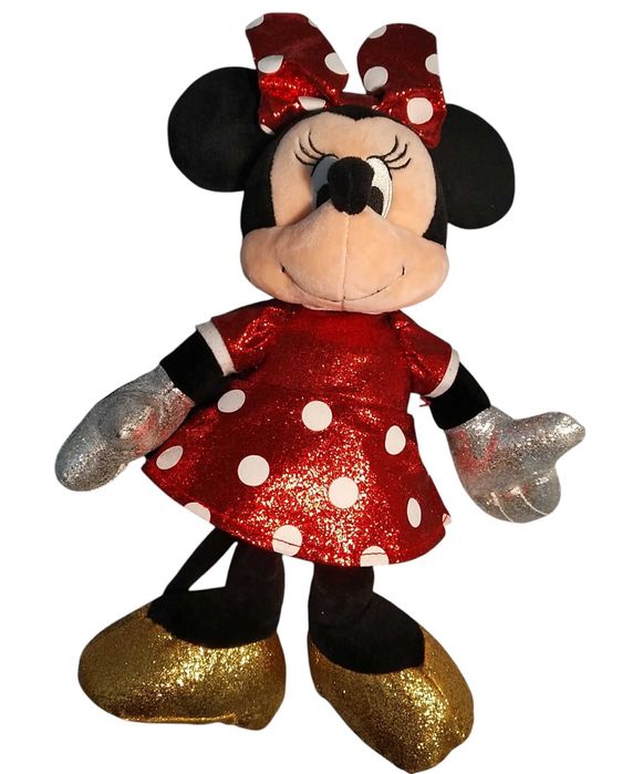 Maskotka TY Myszka Minnie z dźwiękiem - śmieje się - ok 40 cm