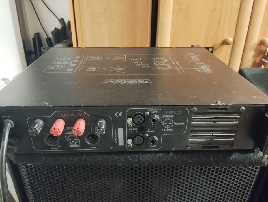 Wzmacniacz estradowy. Końcówka mocy