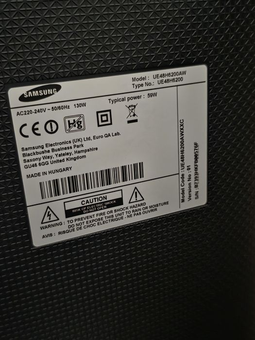 Televisão samsung 48"