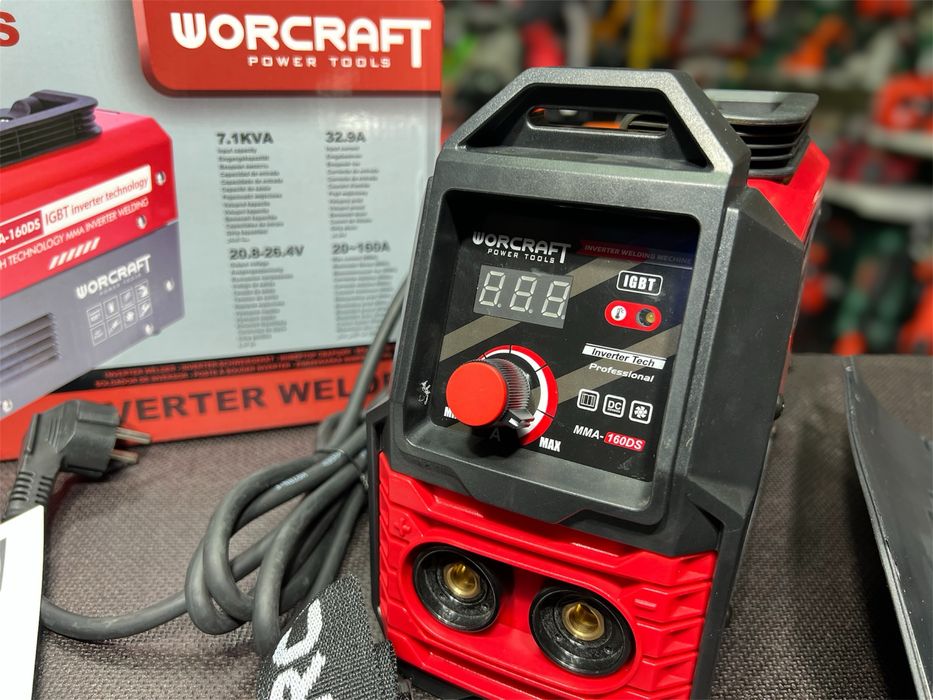 Сварочный аппарат Сварка WORCRAFT MMA-160DS