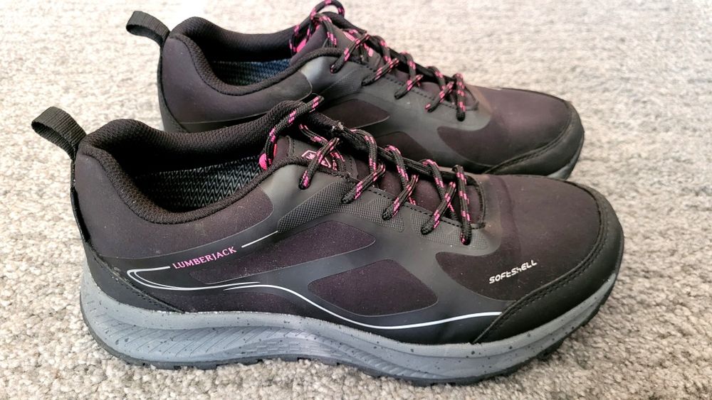Buty trekkingowe turystyczne damskie Lumberjack czarne 40