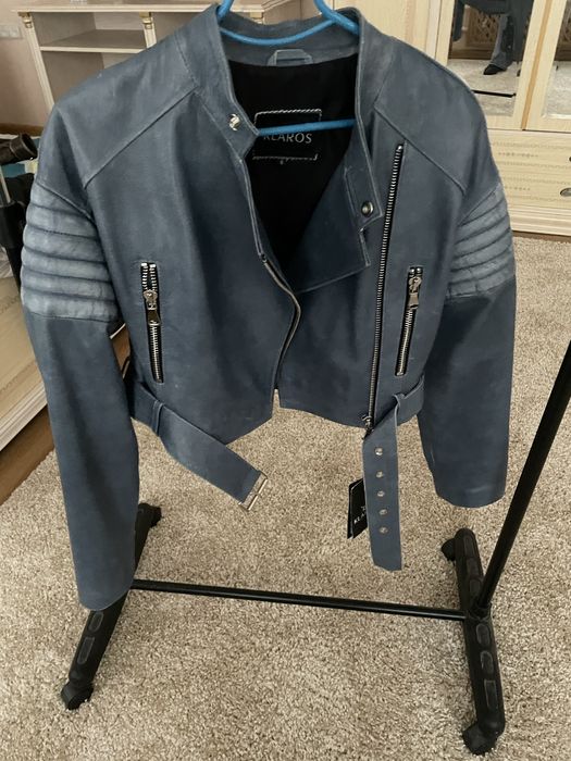 Кожаная куртка новая