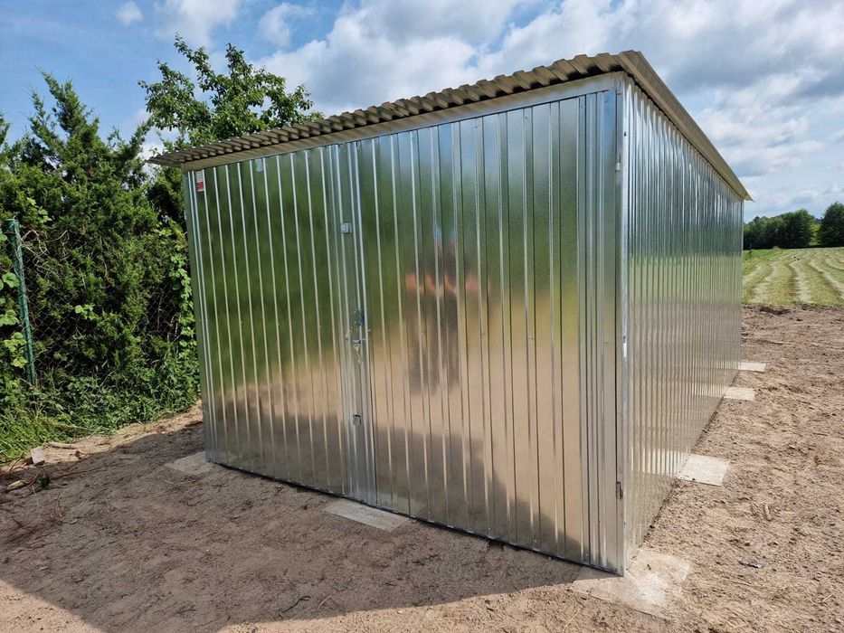 Garaż Blaszak 2x3 Garaż blaszany Garaże blaszane 2x3 3x4 3x5 3x6 4x6 6x6 Garaż Olsztyn PRODUCENT