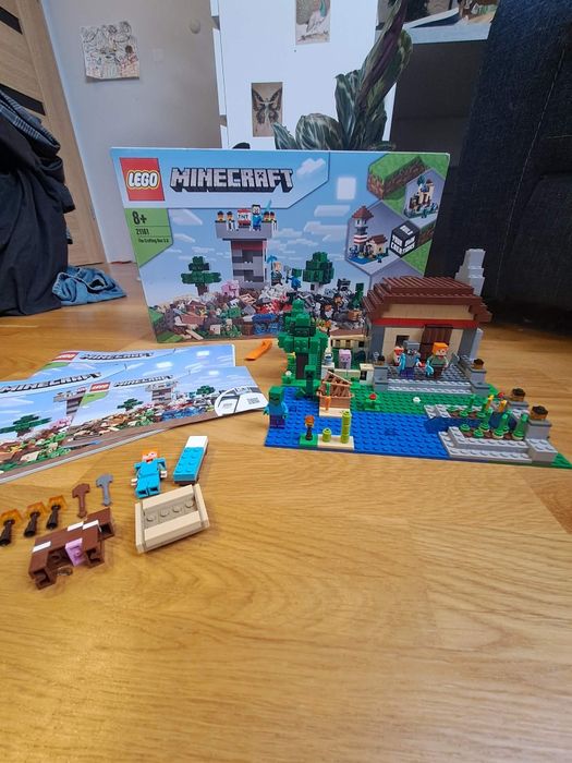 Lego Minecraft  21162  + dodatki