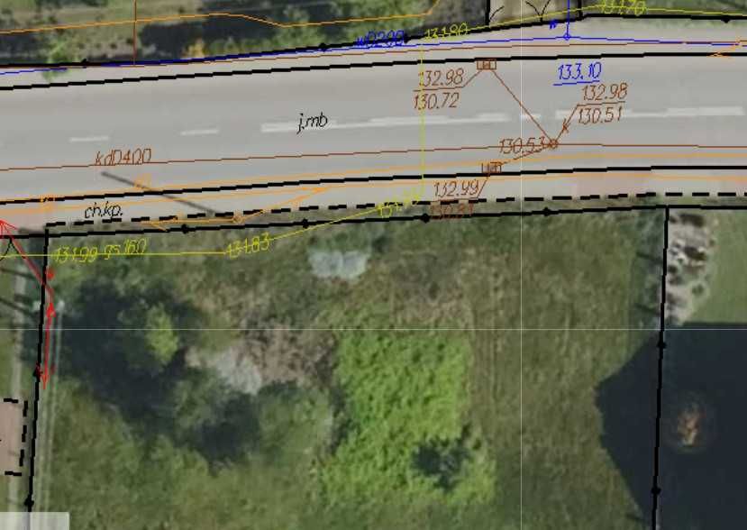 Działka budowlana Gniła – gm. Dobrzyniewo Duże|media|2 drogi asfaltowe