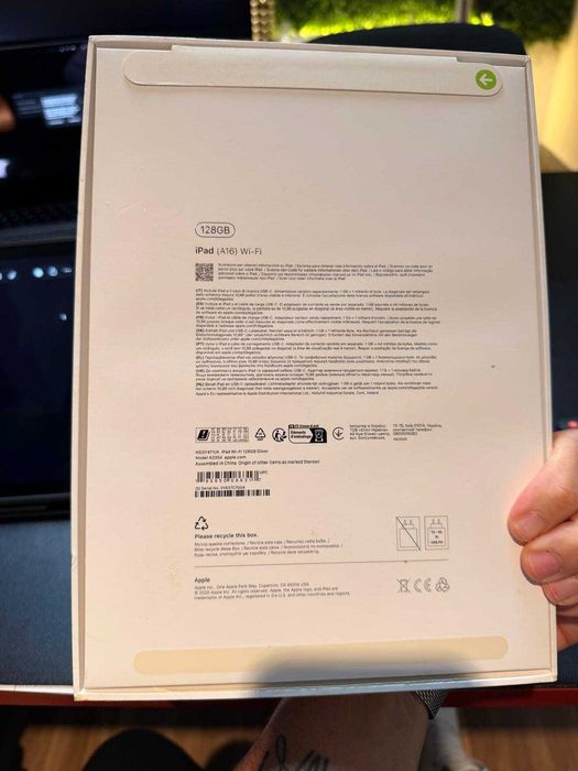 Apple iPad A16 + Capa Dobrável Suporte + Caneta Pencil Bluetooth