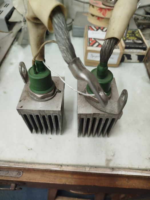 Тиристори ТС125 ТС160 з радіатором