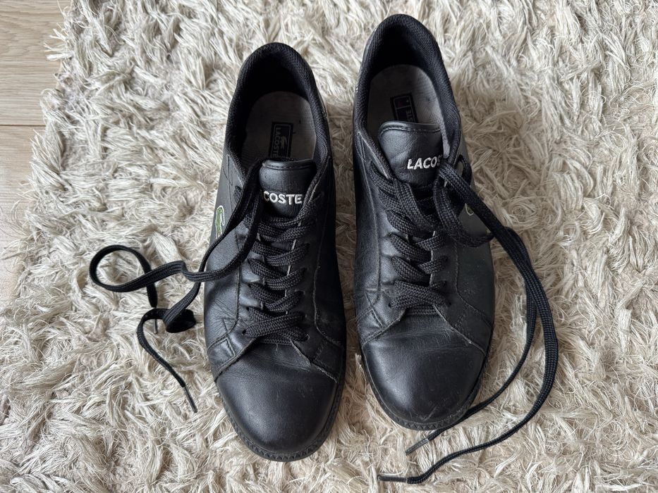 Buty czarne męskie Lacoste rozmiar 42