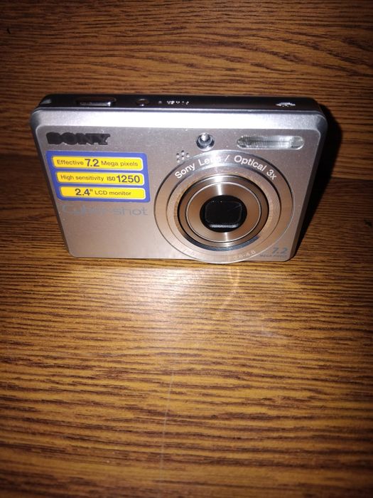 Sony Cyber-shot DSC-S730 Silver цифровий фотоапарат 2YK