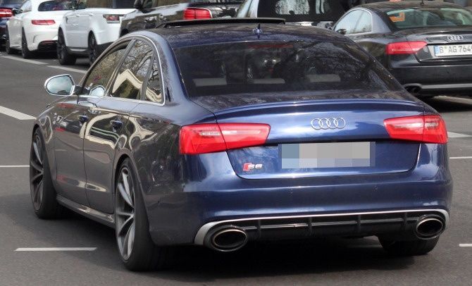 Audi A6 C7 Spoiler lotka na klapę