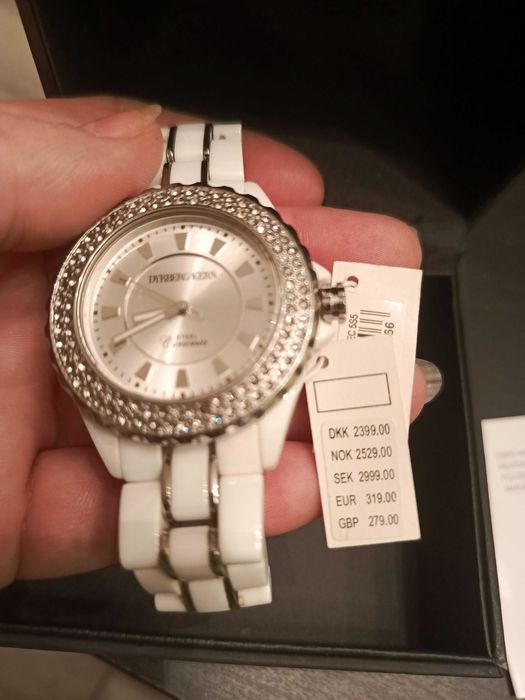 Dyrberg Kern - Nowy damski zegarek ceramiczny