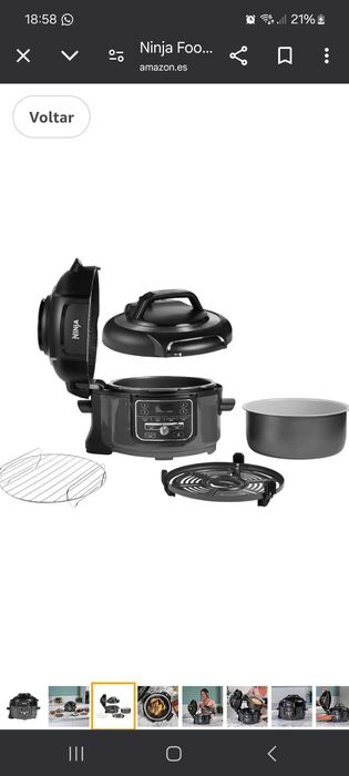 Panela Elétrica Ninja Foodi MINI-slow cooker/rice cooker/electric pot