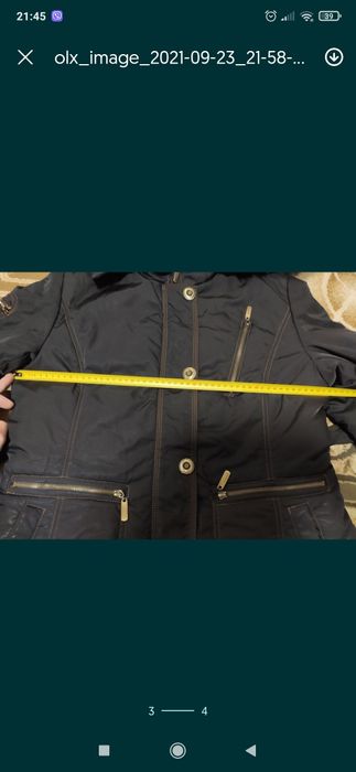 Пуховик куртка пальто жіноче 48-50 розмір