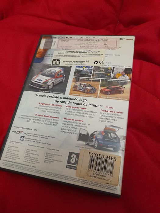Raro! Jogo PC Colin McRae Rally 364739576343298122