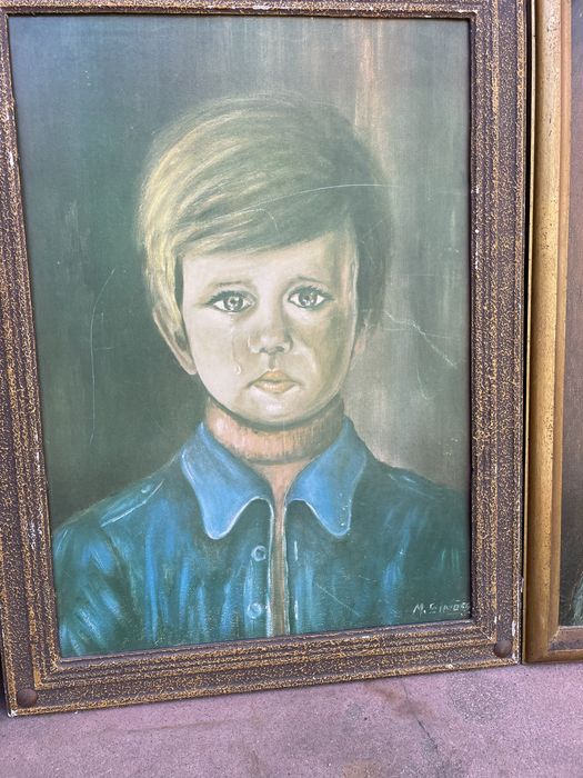 Quadros Menino da lagrima