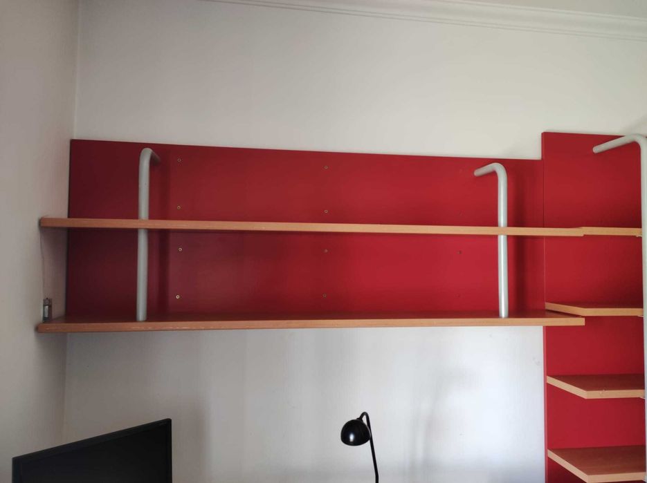 Conjunto Estante + Secretária