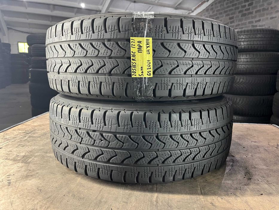 GS2001 Зимові шини 205/65r16c Sava Eskimo LT пара резина р16с