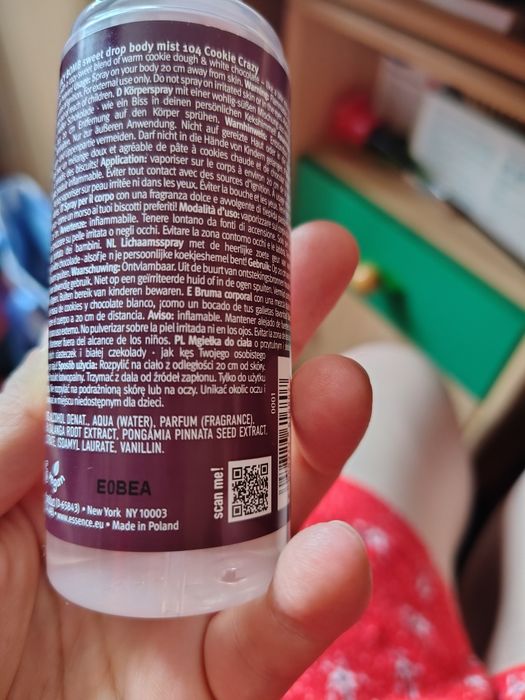 Essence juicy bomb mgiełka do ciała 104 cookie crazy