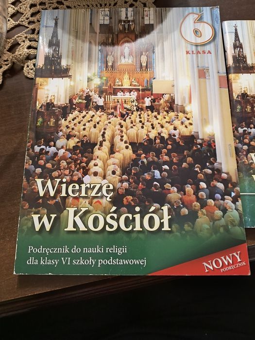 Komplet podręcznik+ćwiczenia do religii kl 6