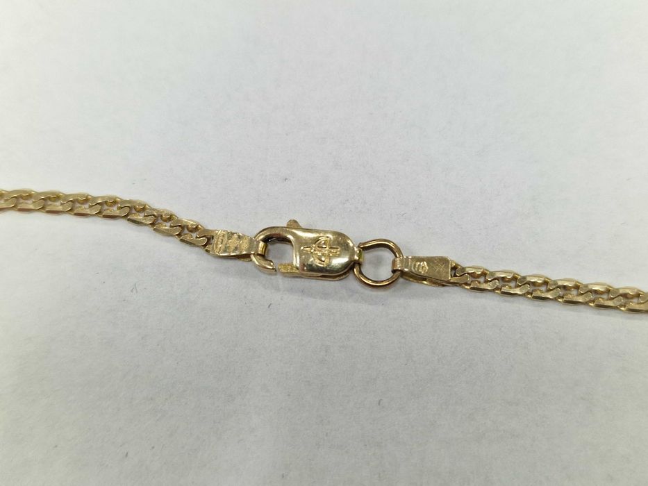 Złoty łańcuszek męski/ 585/ 6.25 gram/ 50cm/ Pancerka/ nowoczesny