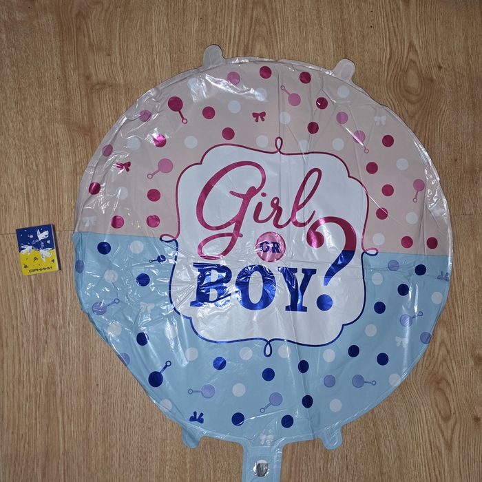 Кульки надувні на гендер-паті