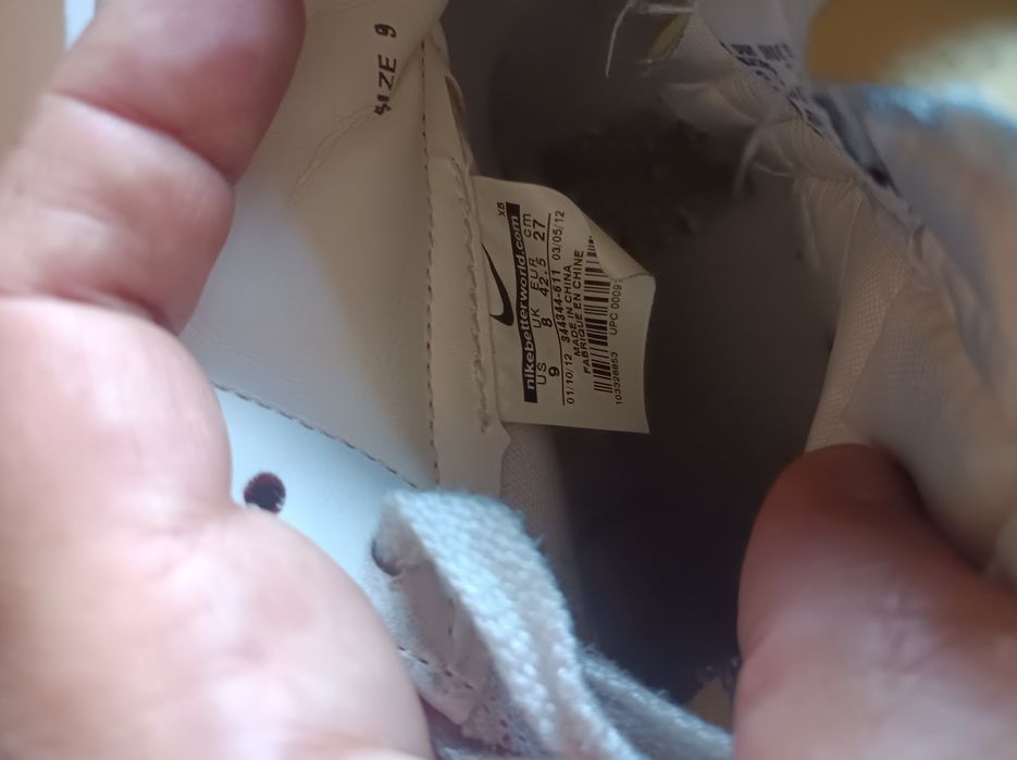 Nike blazer mid suede vermelho