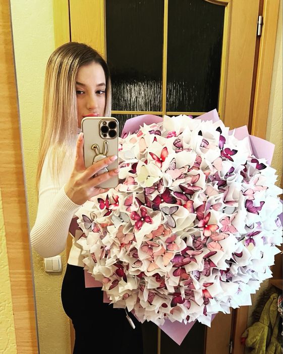 Наявність завжди .Букети з метеликів. Букеты из бабочек. Сяючі букети.