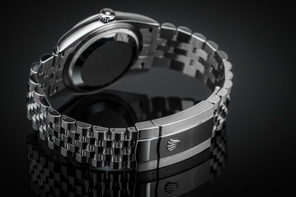 ROLEX DATEJUST 36 Blue Fluted Motif