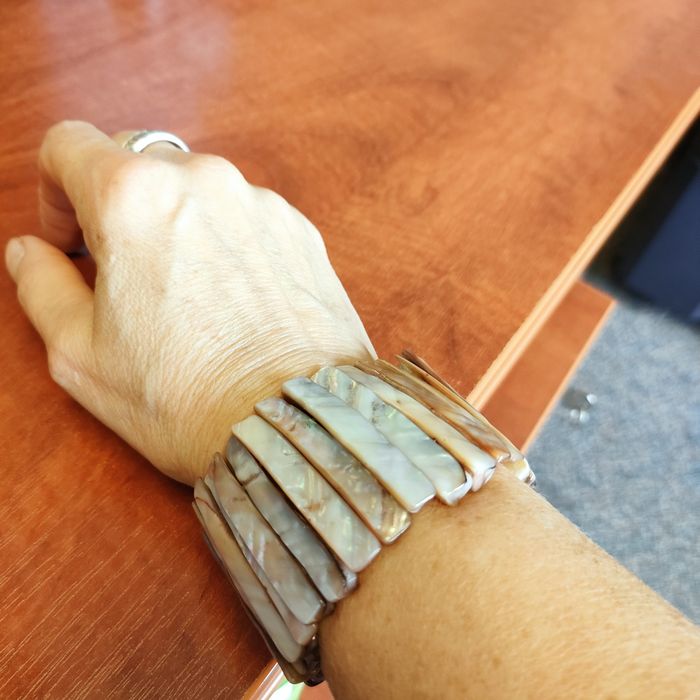 Bransoletka z masy perłowej