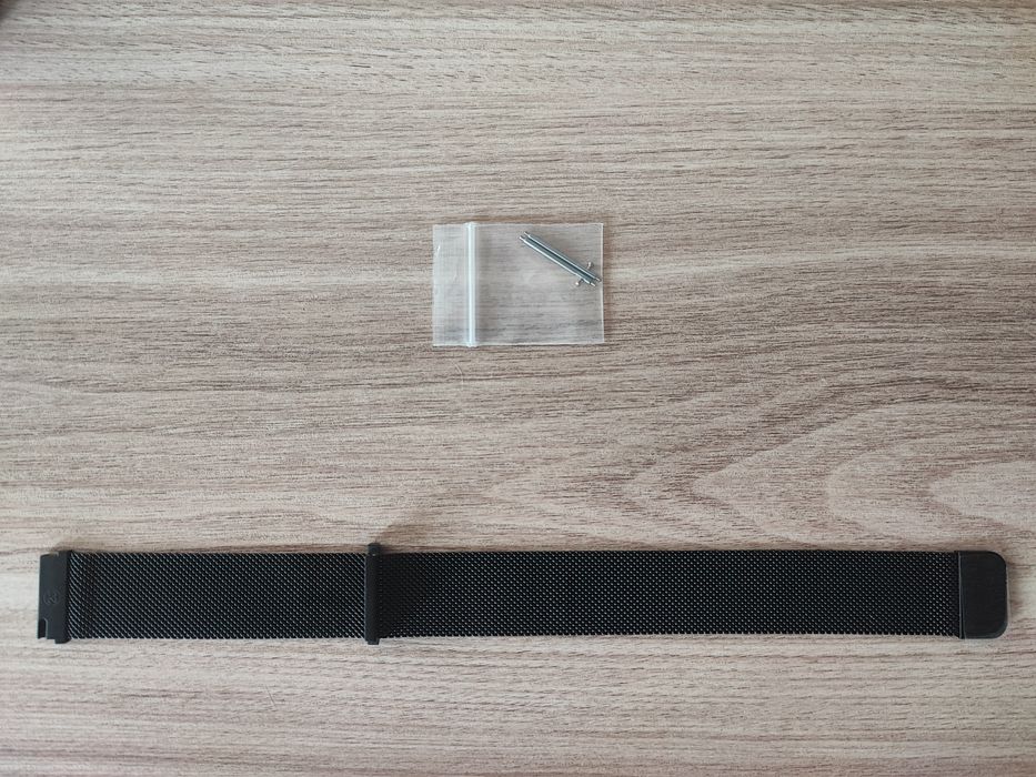 Pasek do zegarka metalowy magnetyczne zapięcie