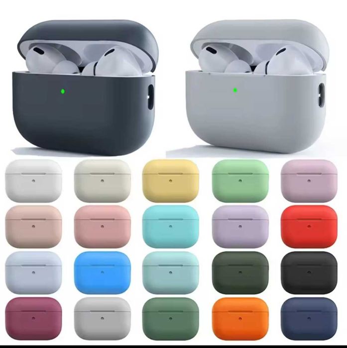 Чохол силіконовий для навушників Apple AirPods Pro 2 чехол силиконовый