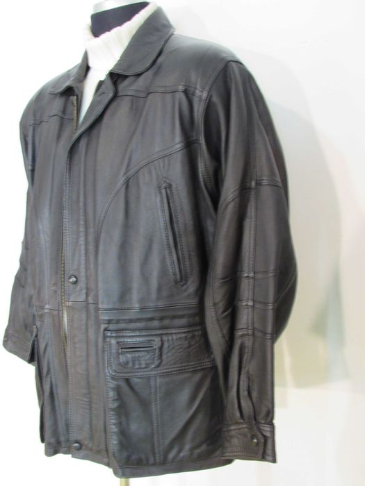 Kurtka skórzana męska Okazja! r.54