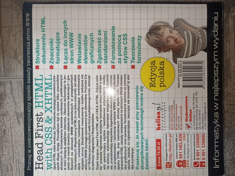 Head First HTML CSS & XHTML Freeman wersja polska