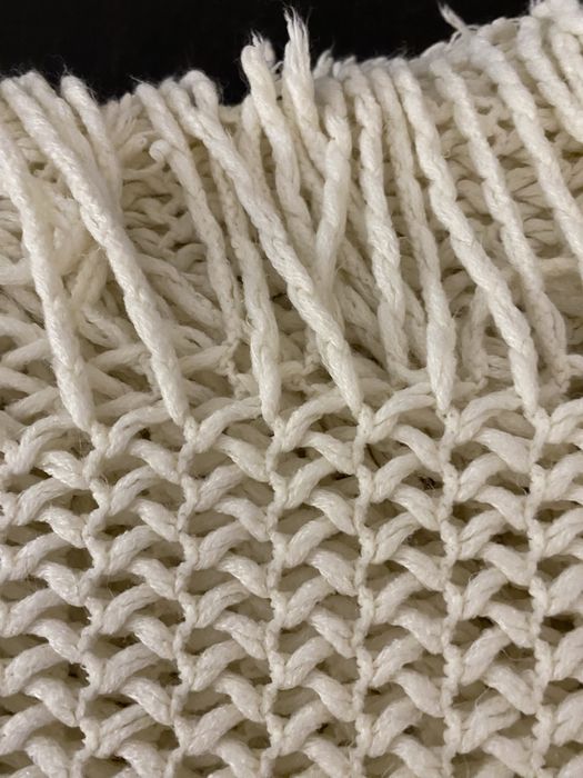 Manta zara home com franja