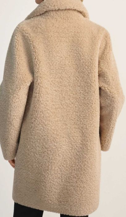 Sztuczne futro beżowe