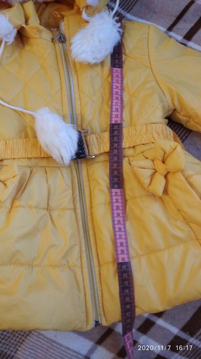 Куртка для дівчинки